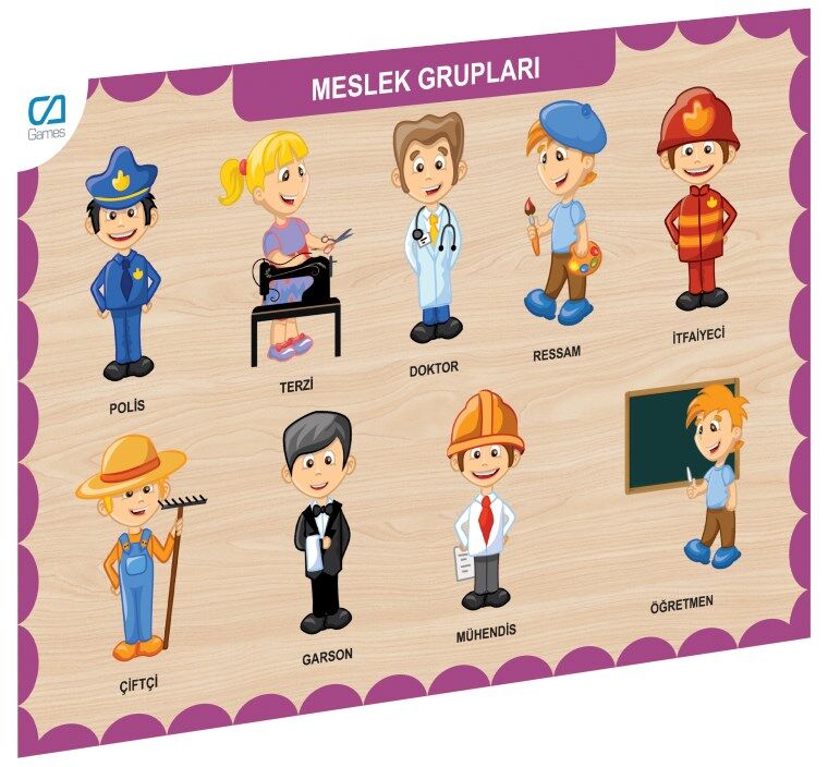 CAAHS-3203 CA GAMES AHŞAP MESLEK GRUPLARI BUL-TAK