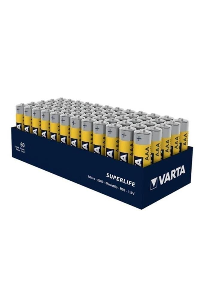 Superlıfe Çinko Aaa Ince Kalem Pil 60lı Paket (491491)