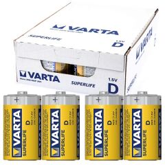 Superlife Çinko Büyük D Boy Pil 24'lü Paket (491491)