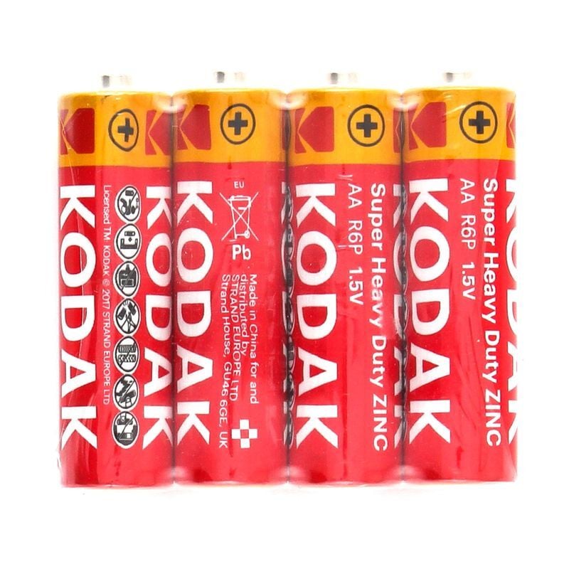 Kodak AA Pil Super Heavy Duty Çinko Karbon Kalem Pil 60 adet (491491)