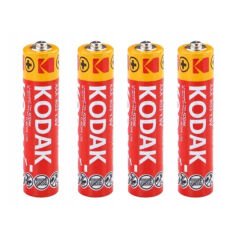 Kodak KAAHZ-S4 Super Heavy Duty Çinko Karbon AAA İnce Kalem Pil / Pakette 60 Adet (491491)
