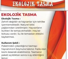 Ekolojik Tasma - Pire Tasması - 45 Cm (491491)
