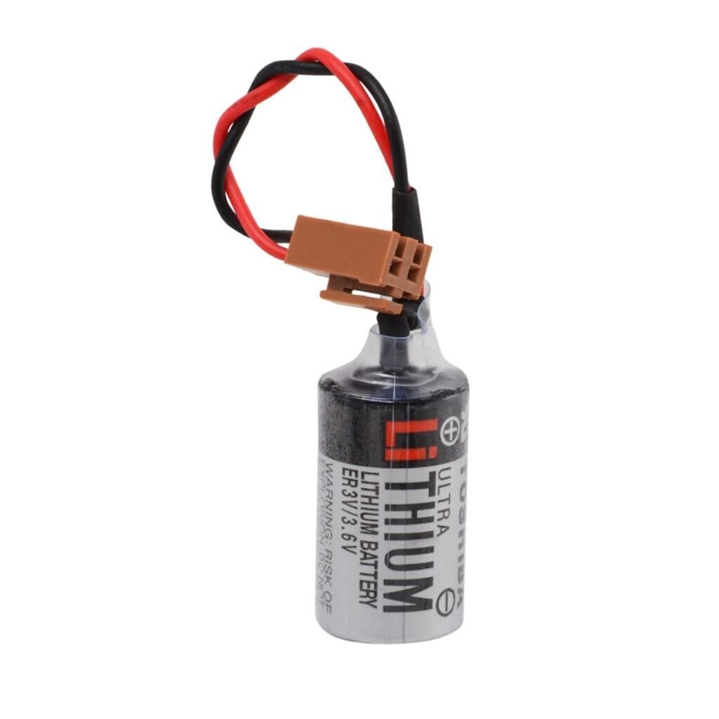 ER3V 3.6V 1/2AA Size Lithium Pil - Kahverengi Soket (491491)