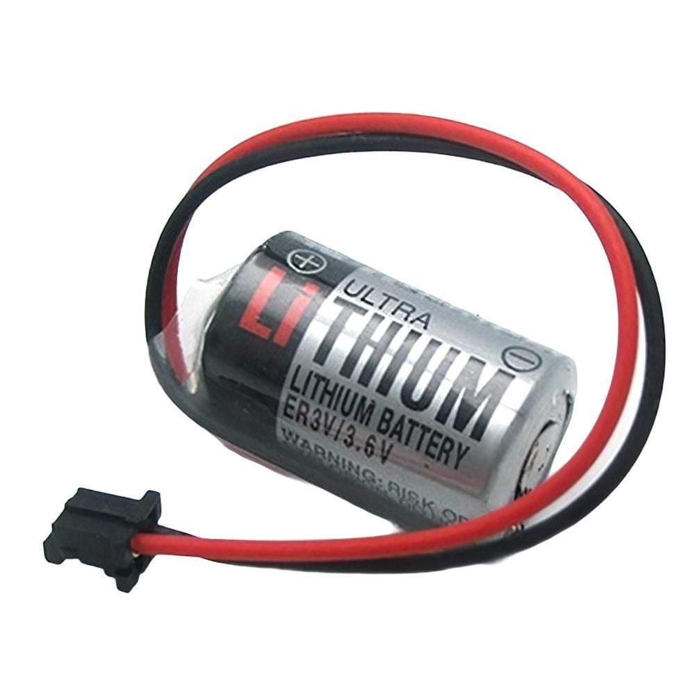 ER3V 3.6V 1/2AA Size Lithium Pil - Siyah Soket (491491)