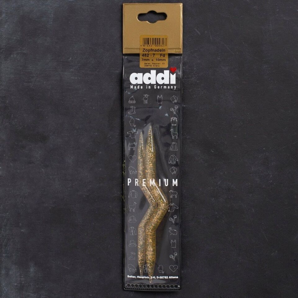 Addi Champagner 7mm ve 10mm Bükümlü Şiş - 482-7