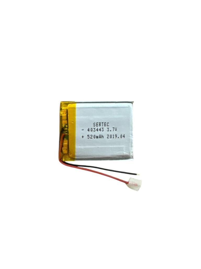 403443 3.7V 520 MAh Li-Polymer Pil Devreli/1.5A (491491)