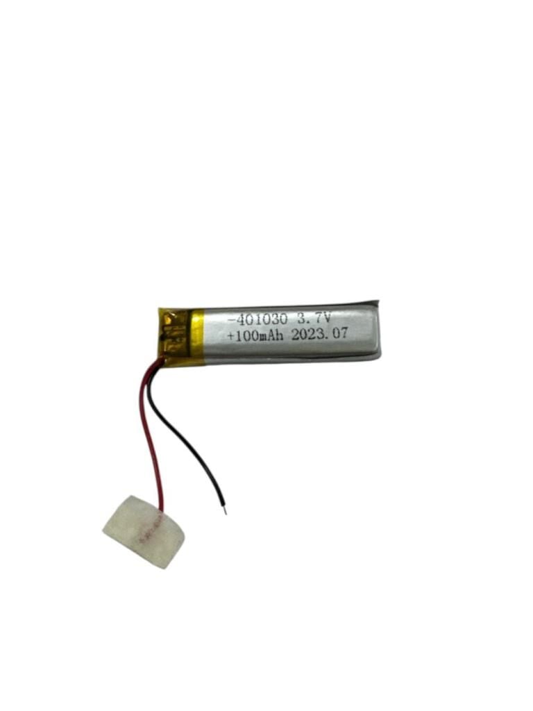 401030 3.7V 100 MAh Li-Polymer Pil Devreli/1.5A (491491)
