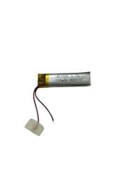 401030 3.7V 100 MAh Li-Polymer Pil Devreli/1.5A (491491)