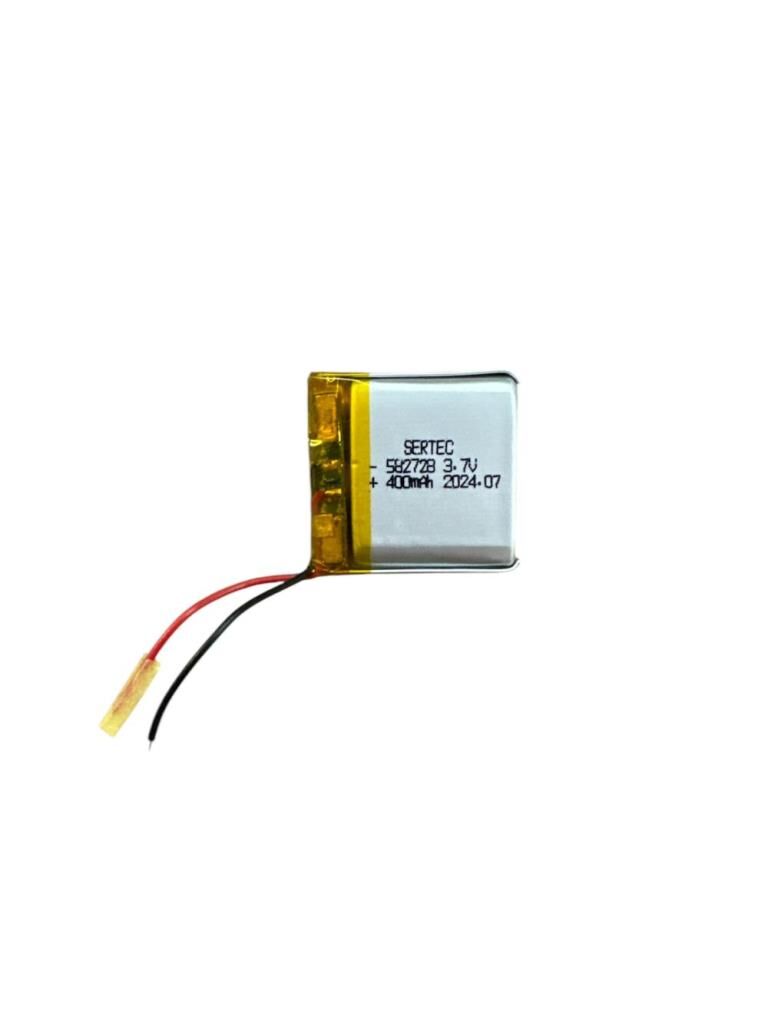 582728 3.7V 400 MAh Li-Polymer Pil Devreli/1.5A (491491)