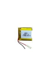 602626 3.7V 400mAh Li-Polymer Pil Devreli/1.5A (491491)