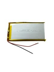 1260110 3.7V 10.000mAh Li-Polymer Pil Devreli/1.5A (491491)