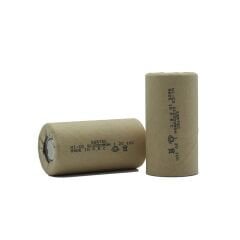 1.2V Ni-Cd SC 2000 Mah Kağıt Şarjlı Pil 10C Başsız/Flat Head (491491)