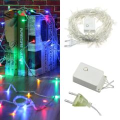 100 Ledli Renkli Yılbaşı Ağacı Işığı Led Ampül (491491)