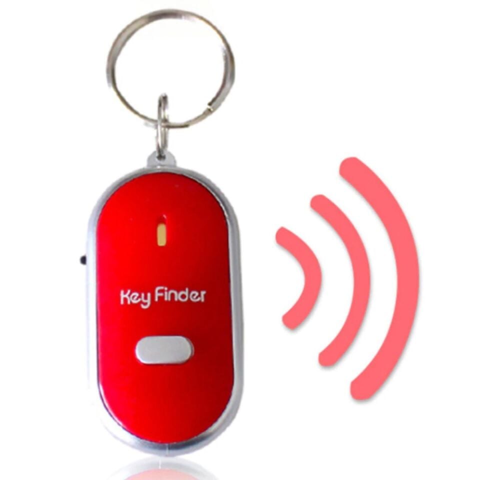 AD Anahtar Bulucu Anahtarlık Sese Duyarlı Işıklı Anahtarlık Aparat