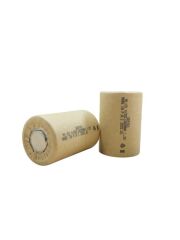 1.2V Ni-Cd  4/5 SC 1000 Mah Kağıt Şarjlı Pil 3C Başsız/Flat Head (491491)