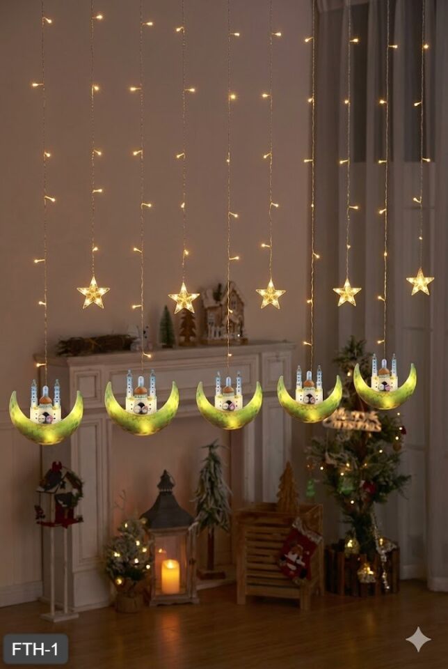 Ramazan Perde LED Işık 3 Metre