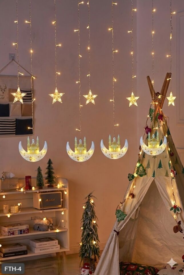 Ramazan Perde LED Işık 3 Metre