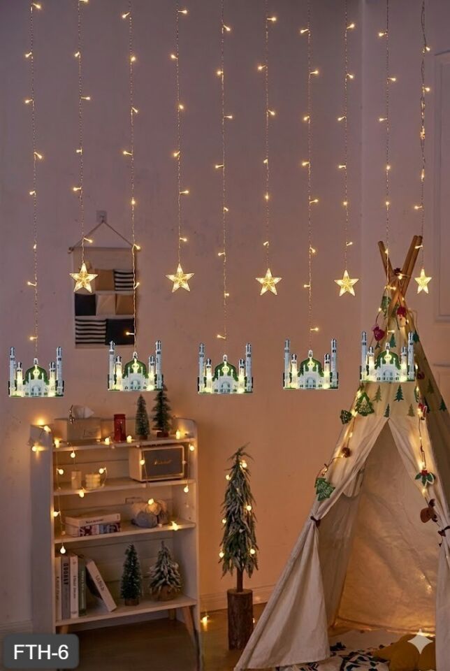 Ramazan Perde LED Işık 3 Metre