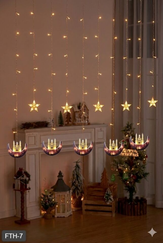 Ramazan Perde LED Işık 3 Metre