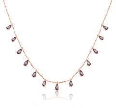 925 Ayar Gümüş Mistik Topaz Şans Kolyesi PT2610891 (491491)