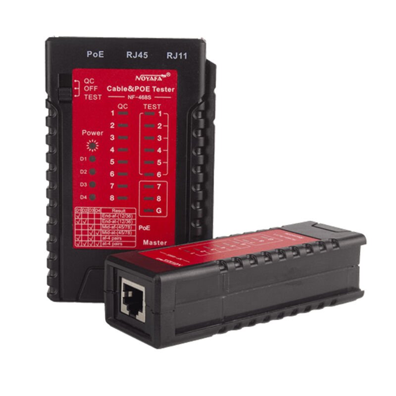 Rj45/Rj11/Poe Kablo Test Cihazı Nf-468S (491491)