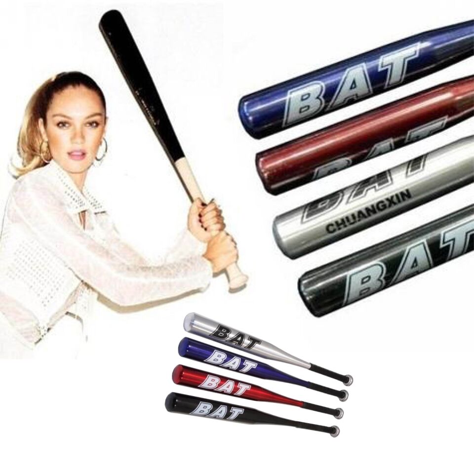 AD Uzun Ömürlü Dayanıklı Sağlam Alüminyum Beyzbol Sopası 63,5 Cm