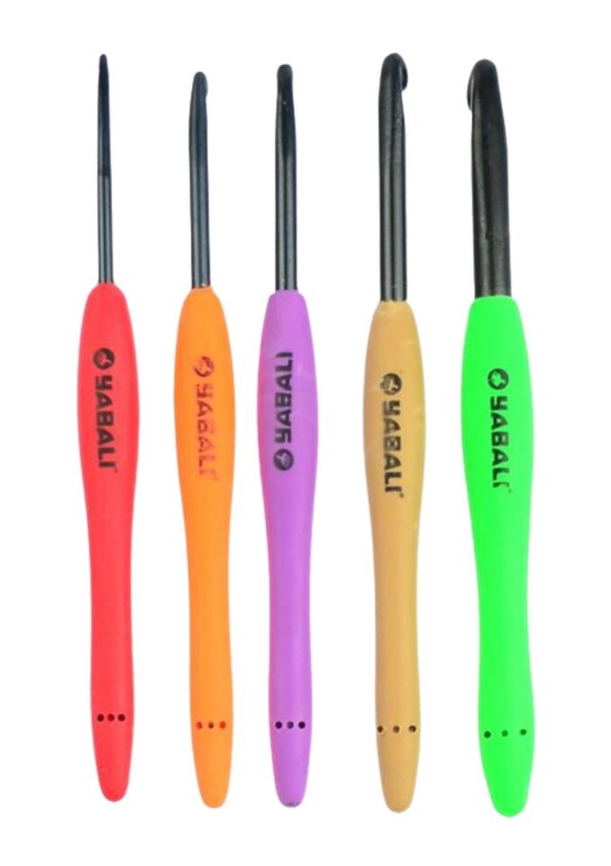 Tığ Elastik Saplı Siyah Uçlu  2,5 Numara