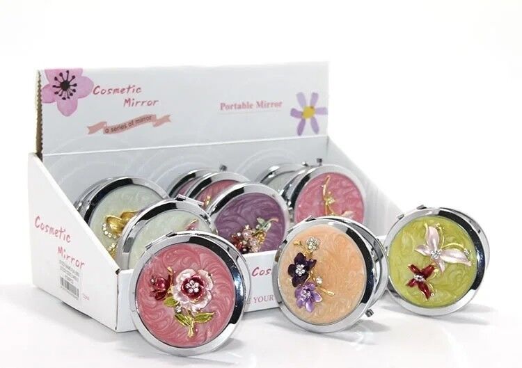 Kabartmalı Desenli El Aynası