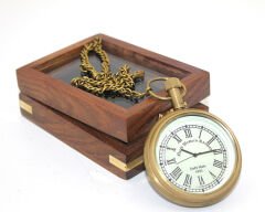 Ahşap Kutulu Köstekli Saat Model 3