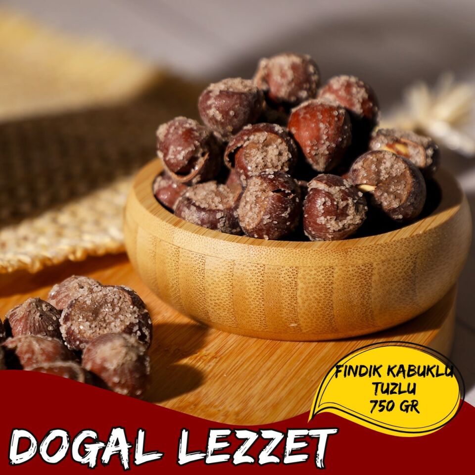 Mey İthalat® FINDIK KABUKLU TUZLU 750 GR